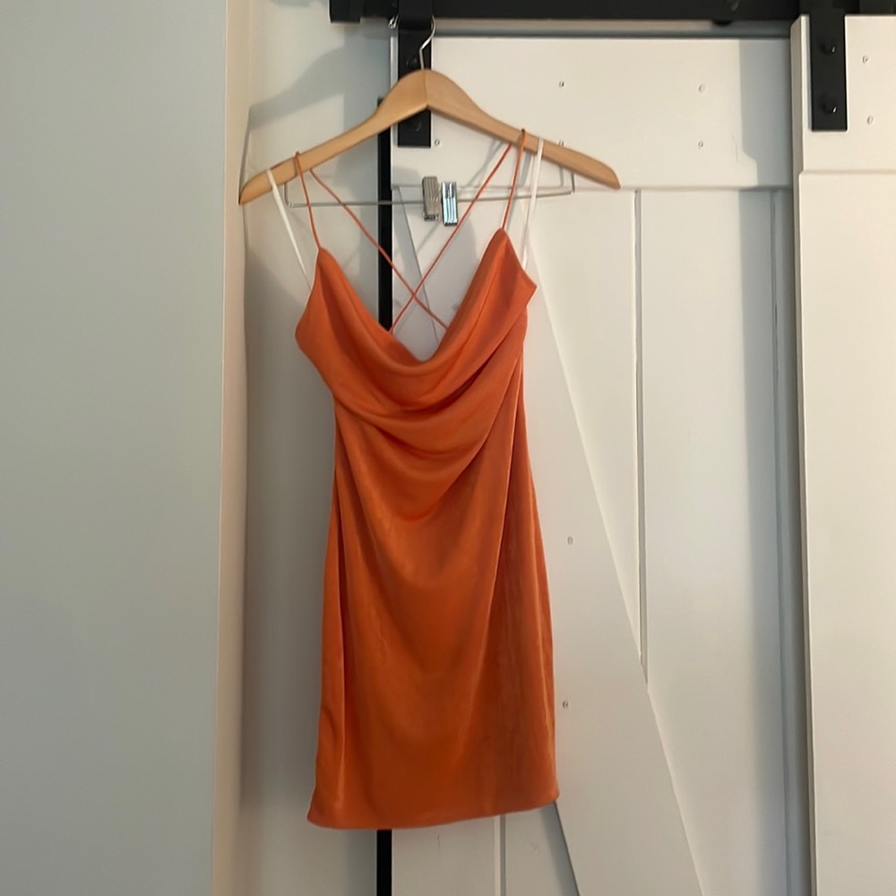 Spread Love Dress Orange